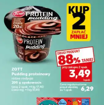 Kaufland Zott Pudding proteinowy oferta