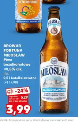 Kaufland Piwo Miłosław oferta