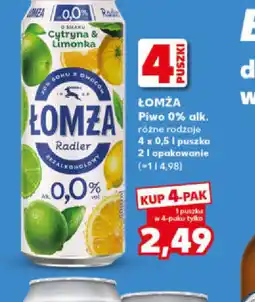 Kaufland Piwo Lomża Radler 0% oferta