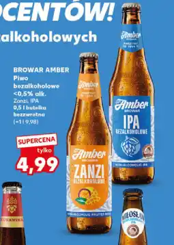 Kaufland Piwo bezalkoholowe Browar Amber oferta