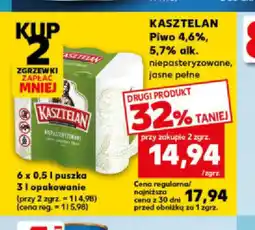 Kaufland Piwo Kasztelan oferta