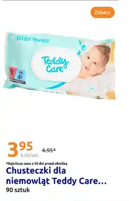 Action Chusteczki dla niemowląt Teddy Care oferta