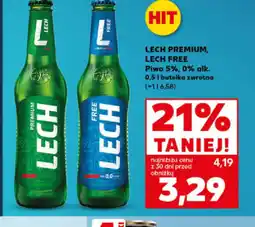 Kaufland Lech Premium, Lech Free oferta
