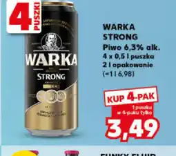 Kaufland Warka Strong oferta