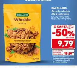 Kaufland Orzechy włoskie Bakalland oferta
