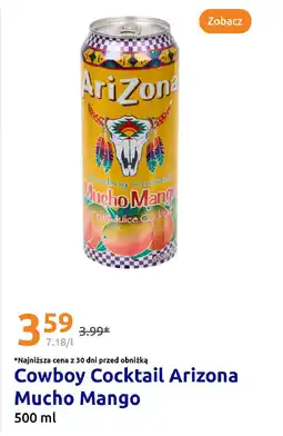 Action Cowboy Cocktail Arizona Mucho Mango oferta