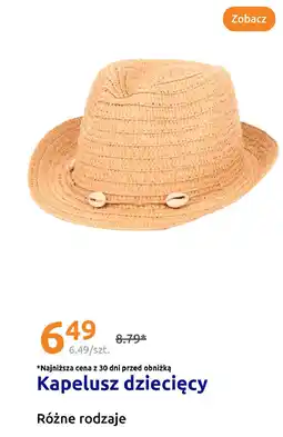 Action Kapelusz dziecięcy oferta