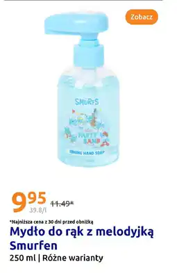 Action Mydło do rąk z melodyjką Smurfen oferta