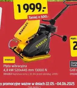 Jula Płyta wibracyjna Stanley oferta