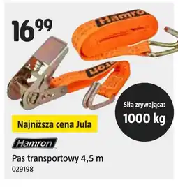 Jula Pas transportowy Hamron oferta