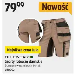 Jula Szorty robocze Bluewear oferta