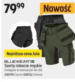 Jula Szorty robocze Bluewear oferta