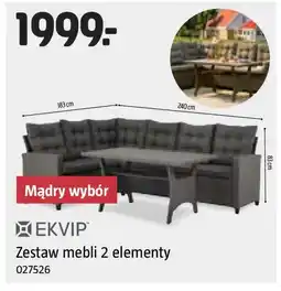 Jula Zestaw mebli Ekvip oferta