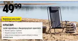 Jula Leżak ogrodowy Kayoba oferta