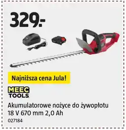 Jula Nożyce akumulatorowe Meec Tools oferta