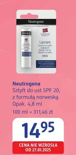 dm drogerie markt Pomadka do ust Neutrogena oferta