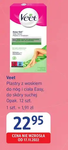 dm drogerie markt Plastry z woskiem Veet oferta