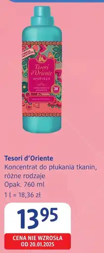 dm drogerie markt Koncentrat do płukania tkanin Tesori oferta