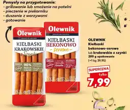 Kaufland Kiełbaski na grilla Olewnik oferta