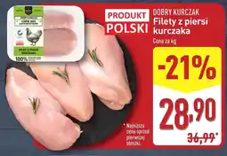 ALDI Filet z piersi kurczaka Dobry Kurczak oferta