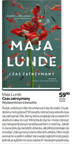 Empik Czas zatrzymany Maja Lunde oferta