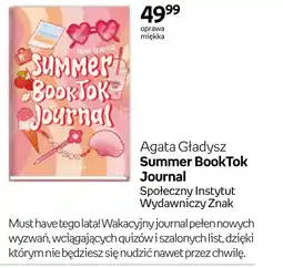 Empik Summer BookTok Journal Agata Gładysz oferta