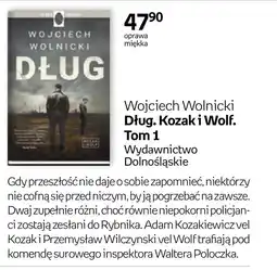 Empik Dług. Kozak i Wolf. Tom 1 Wojciech Wolnicki oferta