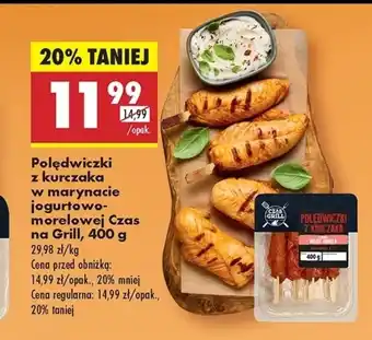 Biedronka Polędwiczki z kurczaka Czas na grill oferta