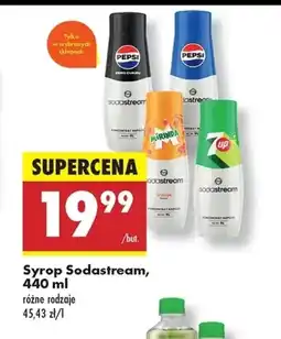 Biedronka Syrop Soda Stream oferta