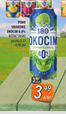 Społem Szczecin Piwo Okocim 0,0% oferta