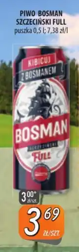 Społem Szczecin Piwo Bosman Szczeciński Full oferta