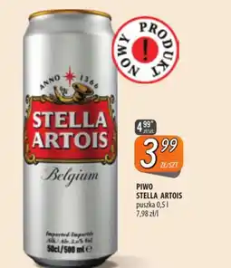 Społem Szczecin Piwo Stella Artois oferta