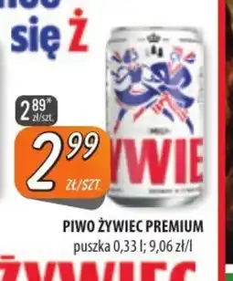 Społem Szczecin Piwo Zywiec Premium oferta
