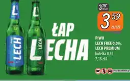 Społem Szczecin Piwo Lech Free 0,0%, Lech Premium oferta