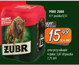 Społem Szczecin Piwo Zubr oferta