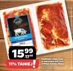 Netto Karkówka w marynacie grillowej Sztuka Mięsa Netto oferta