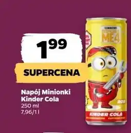 Netto Napój kinder cola minionki Magic Brands oferta
