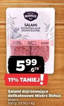 Netto Salami dojrzewające Mistrz Rohus oferta