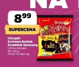 Netto Chrupki 2x spicy Samyang oferta