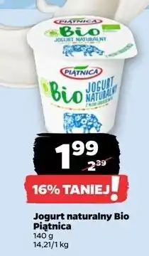 Netto Jogurt naturalny Piątnica Bio oferta
