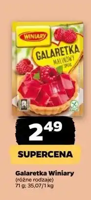 Netto Galaretka malinowa Winiary oferta