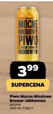 Netto Piwo Browar Jabłonowo Mocne Miodowe oferta
