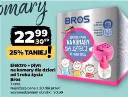 Netto Urządzenie elektryczne + płyn na komary dla dzieci Bros oferta