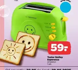 Netto Toster smiley niebieski Esperanza oferta