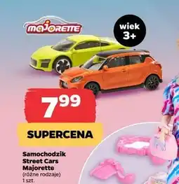 Netto Samochody street cars Majorette oferta