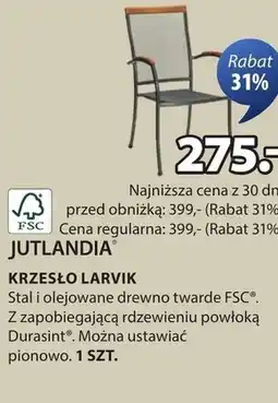 JYSK Krzesło Larvik oferta