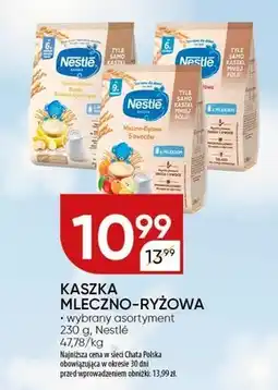 Chata Polska Kaszka Nestle oferta