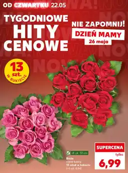 Kaufland Róże 13 szt oferta