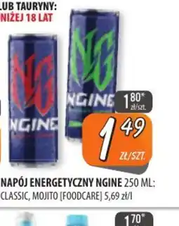 Społem Szczecin Napój energetyczny Ngine oferta