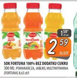 Społem Szczecin Sok Fortuna 100% bez dodatku cukru oferta